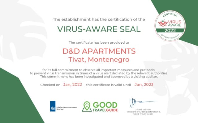 Апарт-Отель D&D Apartments Tivat