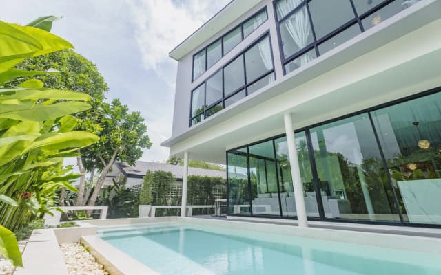 Вилла Harmony chic 3br retreat with pool near beaches