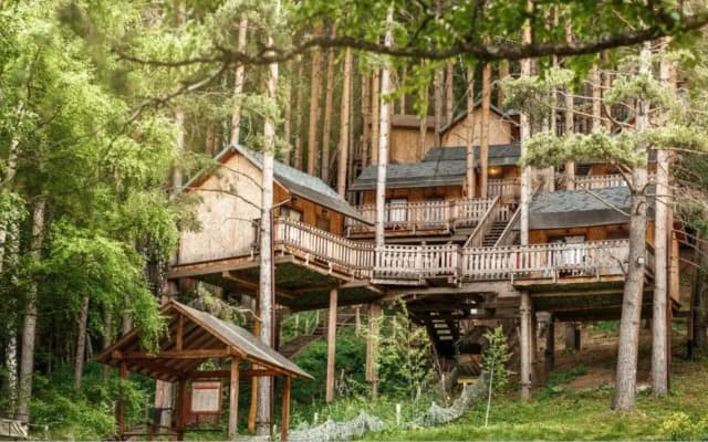 Курортный отель Этнодеревня Горный курорт  Oi-Qaragai